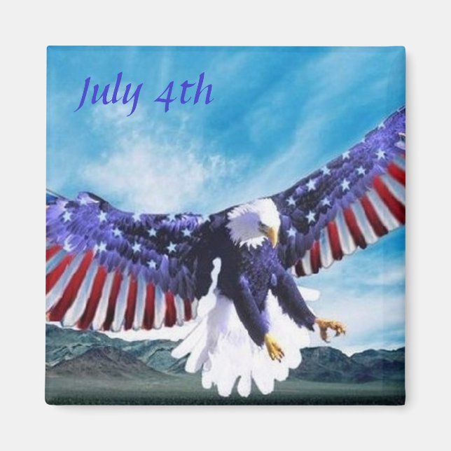 Íman Magneta de Sinalizador de Águia (Frente)