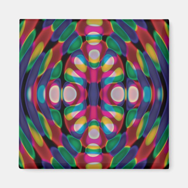 Íman Magneta de Skittles Esticada (Frente)