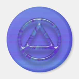 Íman Magneta de Sobriedade de Recuperação de Círculo e