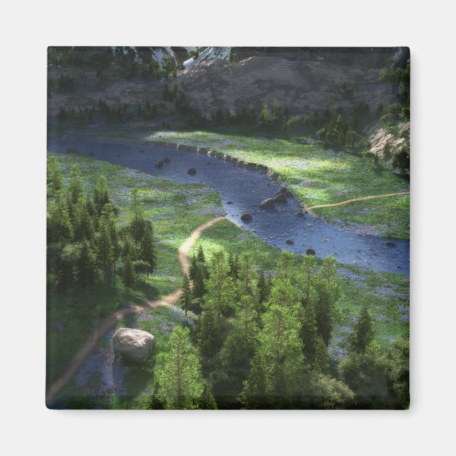 Íman Magneta de Solidão Cwm (Frente)