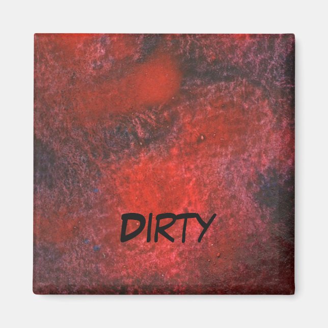 Íman Magneta de status da lavadora de Abstrato "Cosmos  (Frente)