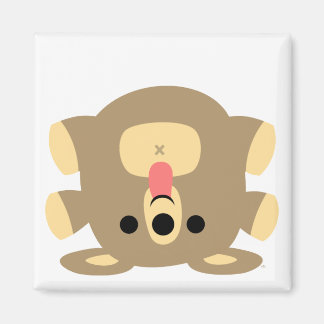 Íman Magneta de Urso de Cartoon Cuja Folha Cheija
