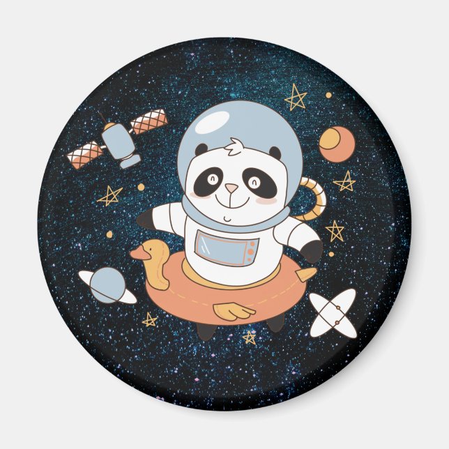 Íman Magneta de Urso de Panda (Frente)