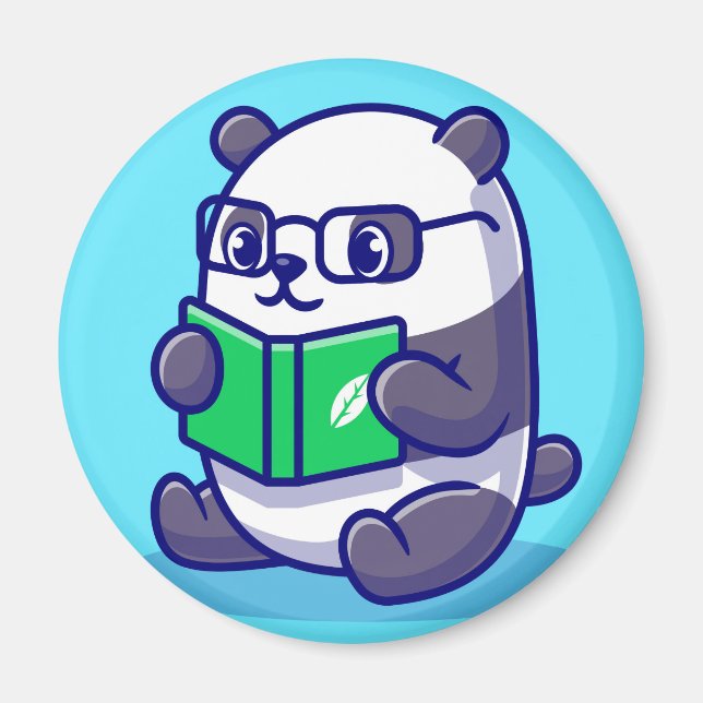 Íman Magneta de Urso de Panda (Frente)