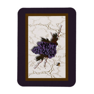 Íman Magneta de Uvas Grelha