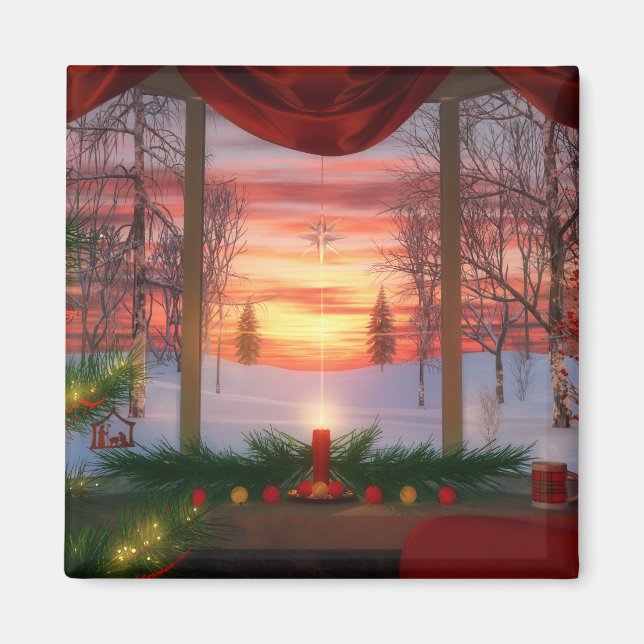 Íman Magneta de Verão do Céu (Frente)