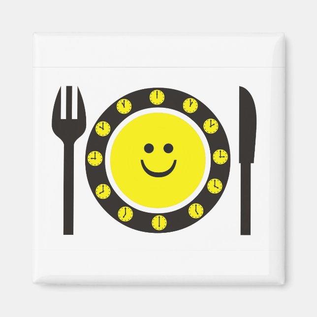 Íman Magneta decorativa para cozinha (Frente)