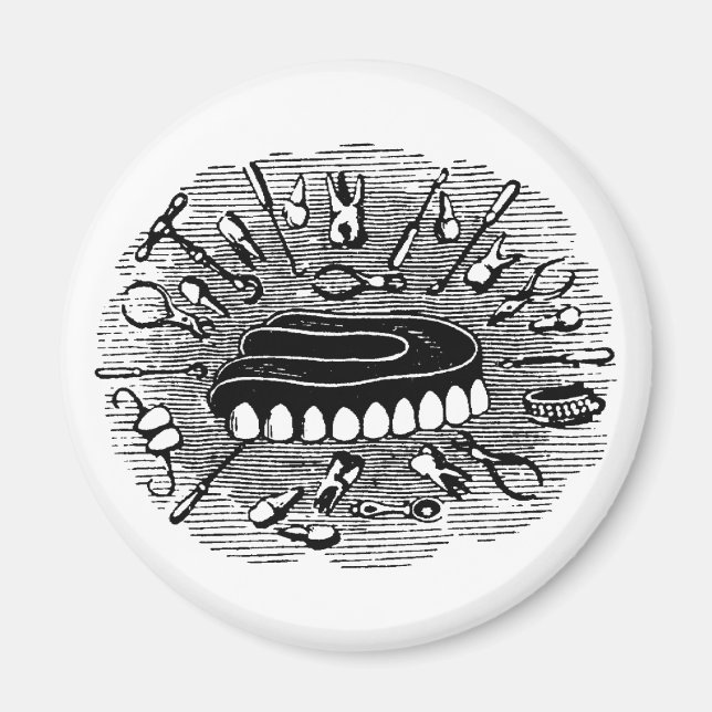 Íman Magneta dentária (Frente)