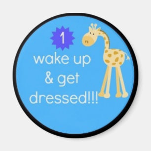 Íman magneta diária do gráfico de rotina!!!