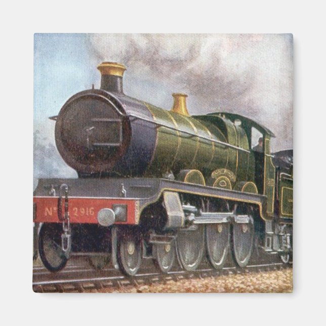 Íman Magneta do comboio - GWR n.o 2916 (Frente)