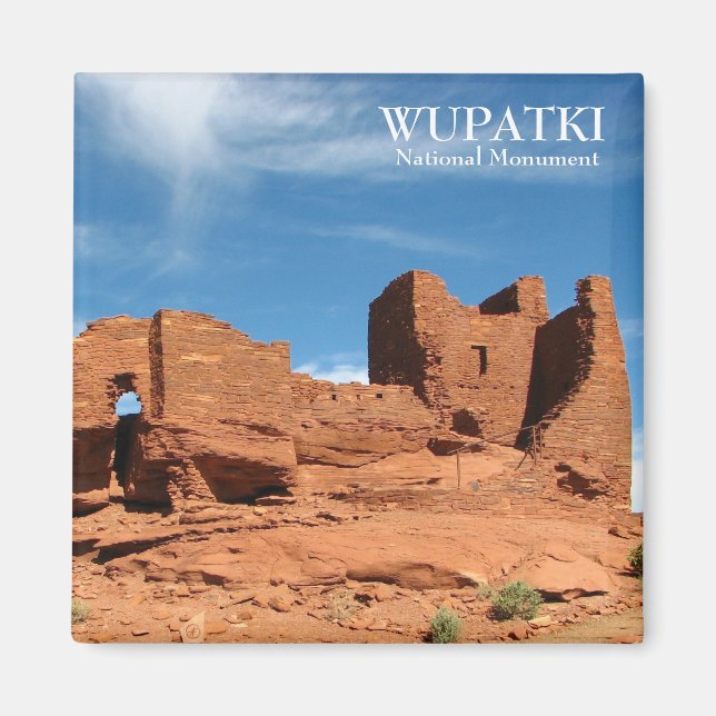 Íman Magneta do Monumento Nacional Wupatki! (Frente)