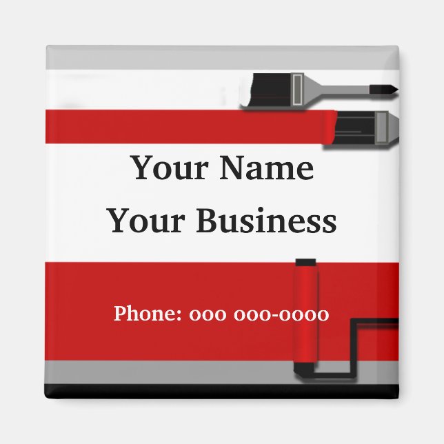 Íman Magneta do Promocional de pincel para pincel (Frente)