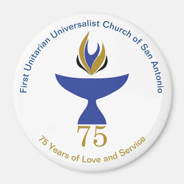 Íman Magneta do refrigerador (Frente)