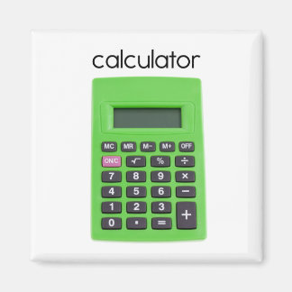 Íman Magneta do refrigerador do calculador