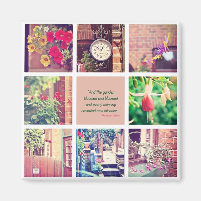 Íman Magneta do refrigerador inspirador (Frente)