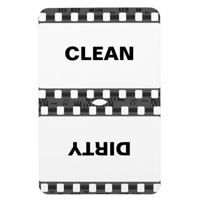 Íman Magneta do refrigerador sujo (Vertical)