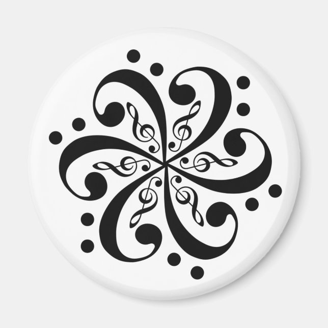 Íman Magneta do turbilhão de latas (Frente)