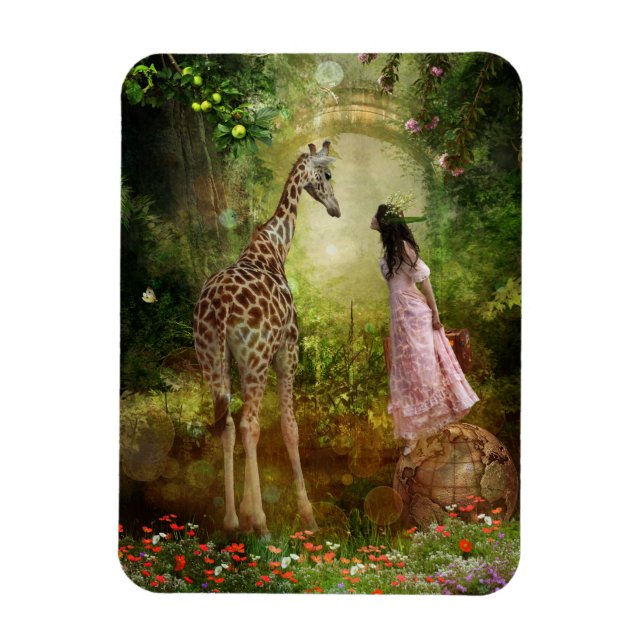 Íman Magneta dos Amigos Viajantes (Vertical)