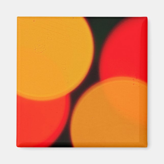 Íman Magneta dos círculos Funchosos (Frente)