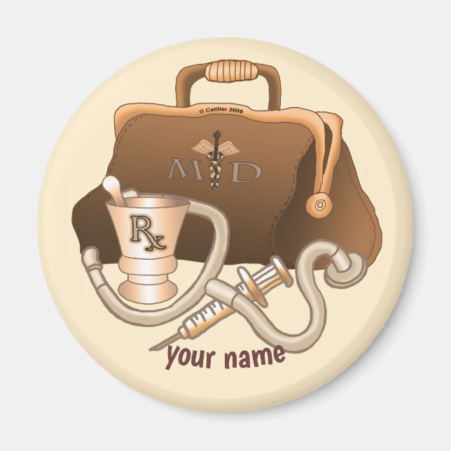 Íman Magneta Doutor Medical Bag (Frente)