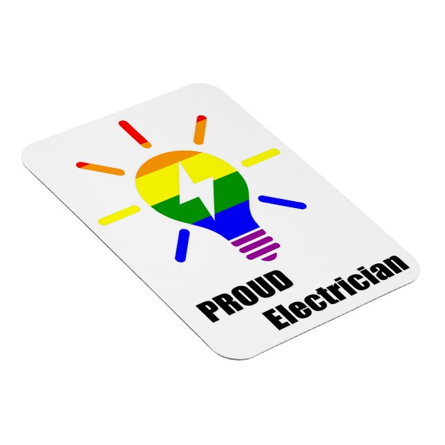 Íman Magneta Elétrica Orgulhosa (Lado Direito)