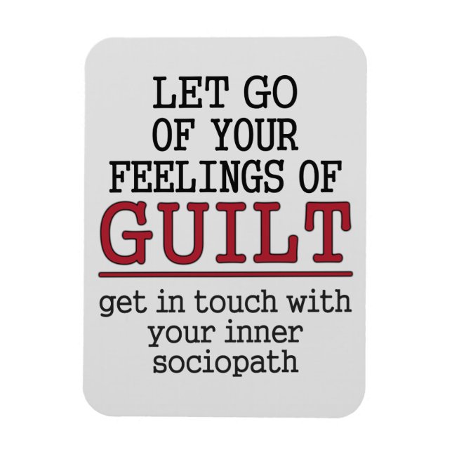 Íman Magneta Engraçado de Autoconhecimento (Vertical)