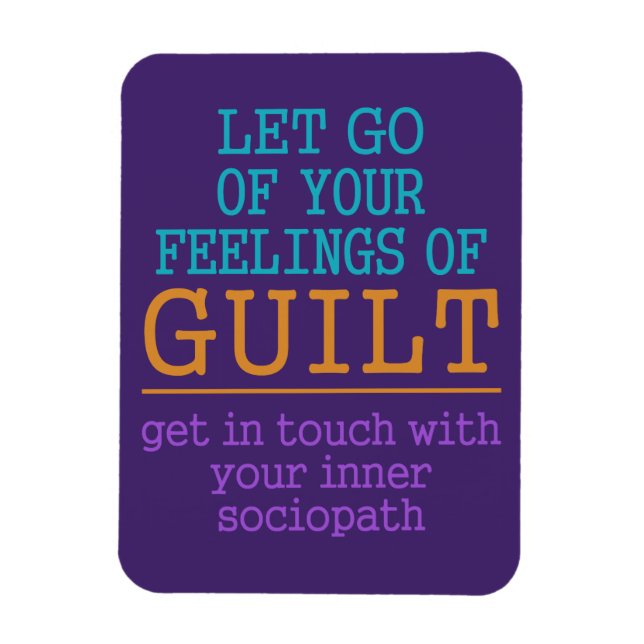 Íman Magneta Engraçado de Autoconhecimento (Vertical)