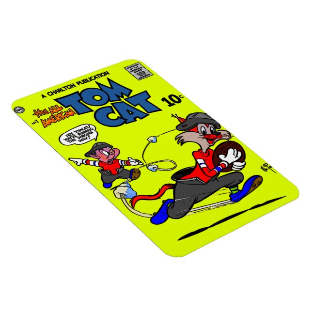 Íman Magneta engraçado TOMCAT de 1950 (Lado Direito)