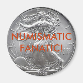Íman Magneta FANÁTICA NUMISMÁTICA