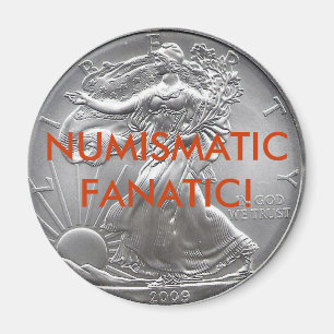 Íman Magneta FANÁTICA NUMISMÁTICA