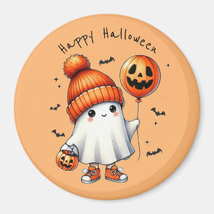 Íman Magneta Feliz de Halloween Ghost