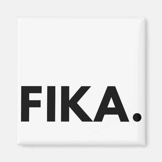 Íman Magneta FIKA (Frente)