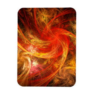 Íman Magneta Firestorm Nova Abstrato Art Premium