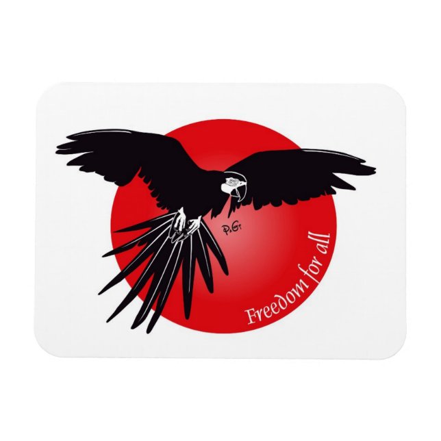 Íman Magneta Flexi Premium da Liberdade (Horizontal)