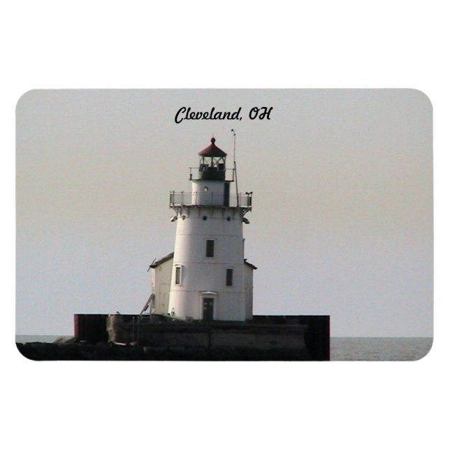 Íman Magneta Flexi Premium de Farol Cleveland OH (Horizontal)
