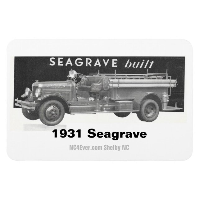 Íman Magneta flexível 1931 Seagrave (Horizontal)