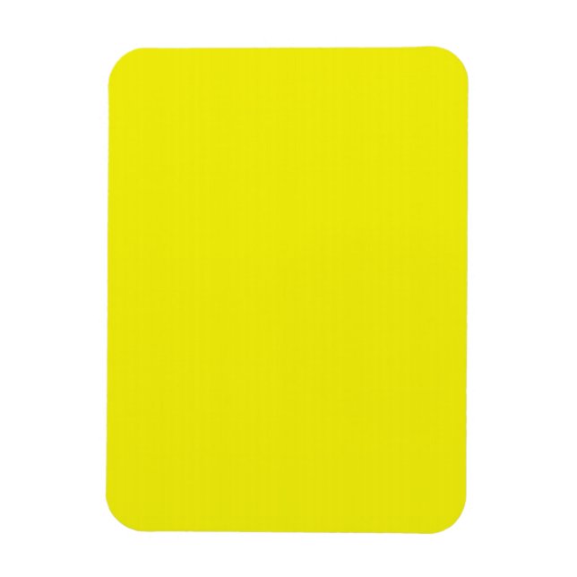 Íman Magneta flexível com fundo amarelo brilhante (Vertical)
