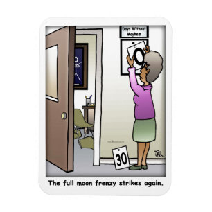 Íman Magneta flexível com lua cheia