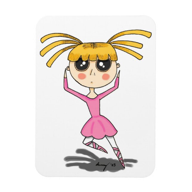 Íman Magneta flexível da Ballerina (Vertical)