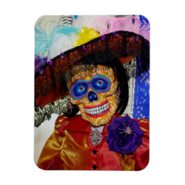 Íman Magneta flexível da Catrina Colorida