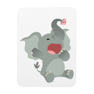Íman Magneta flexível de elefante elefante elegante