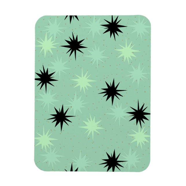 Íman Magneta flexível de jade e mint atômicas (Vertical)