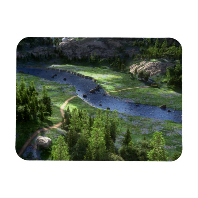 Íman Magneta flexível de solidão Cwm (Horizontal)