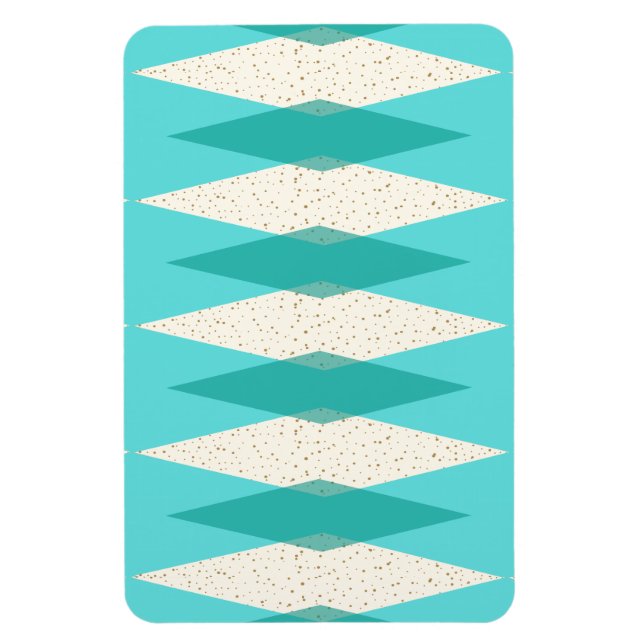 Íman Magneta flexível do árgyle moderno do meio século (Vertical)