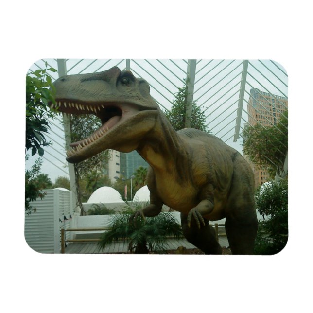 Íman Magneta flexível do dinossauro Giganotosaurus (Horizontal)