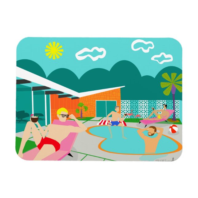 Íman Magneta flexível do Gay Party (Horizontal)