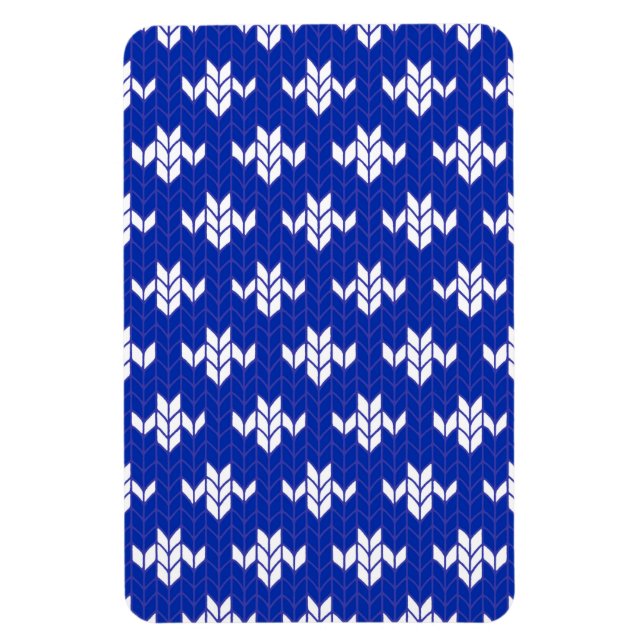 Íman Magneta flexível KNIT 4 x 6 BLUE SCANDIA (Vertical)