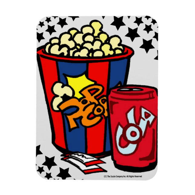 Íman Magneta flexível "Movie-Time Goodies" (Vertical)