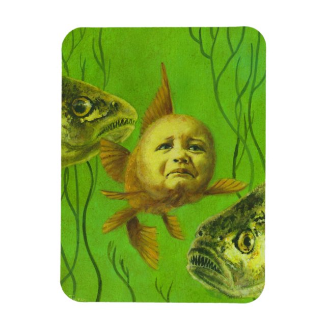 Íman Magneta flexível mutável Baby Goldfish (Vertical)