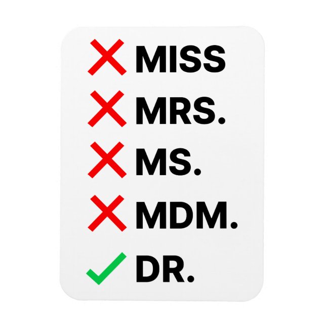 Íman Magneta flexível para graduação PhD (Vertical)